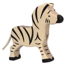 Figurina di zebra, piccola HZ-80153 Holztiger 1