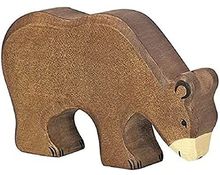Figurina di orso bruno HZ-80184 Holztiger 1