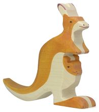 Figurina di canguro HZ-80193 Holztiger 1