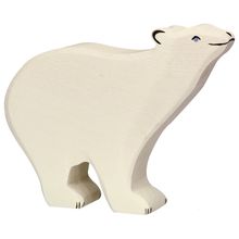 Figurina dell'orso polare HZ-80206 Holztiger 1