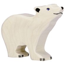 Figura de oso polar, pequeña HZ-80209 Holztiger 1