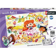 Puzzle Mortelle Adèle 150 pezzi N86198 Nathan 1