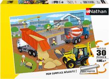 Puzzle Il cantiere 30 pezzi N863785 Nathan 1
