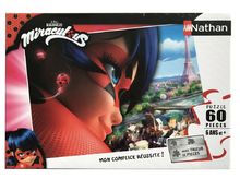 Puzzle Miraculous LadyBug 60 pezzi N865802 Nathan 1