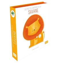 Libro sonoro - I piccoli abitanti della savana SJ-9807 Sassi Junior 1