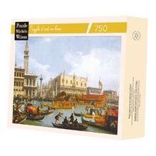 Il ritorno del Bucentauro di Canaletto A1007-750 Puzzle Michèle Wilson 1