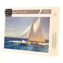 La barca a vela di Hopper A278-350 Puzzle Michèle Wilson 1