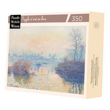 Tramonto a Lavacourt di Monet A697-350 Puzzle Michèle Wilson 1