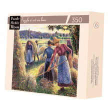 I fienaioli di Pissarro di sera A809-350 Puzzle Michèle Wilson 1