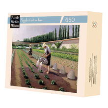 I giardinieri di Caillebotte A881-650 Puzzle Michèle Wilson 1
