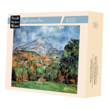 Montagne Sainte Victoire di Cézanne A882-650 Puzzle Michèle Wilson 1