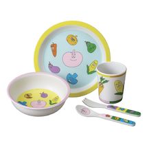 Set da 5 pezzi Barbapapà Veggie PJ-BA701VR Petit Jour 1