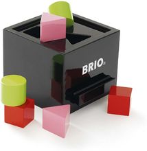 Scatola di forma laccata nera BR30144-1845 Brio 1