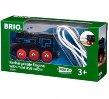 Locomotiva ricaricabile con mini cavo BR33599 Brio 1