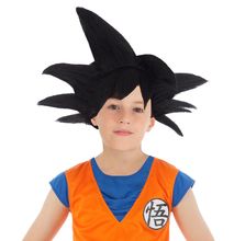Parrucca Goku Saiyan nera per bambino CHAKS-C4418 Chaks 1