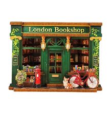 Mini Book Nook Libreria di Londra CT110 Cartartem 1