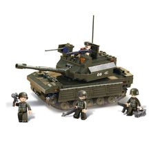 Army - Carro armato militare 312 pezzi SL-M38-B6500 Sluban 1