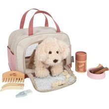 Cane con borsa e set per la cura rosa LE12838 Small Foot company 1