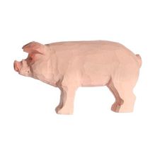 Figurina scrofa in legno WU-40604 Wudimals 1