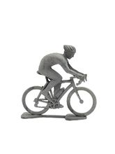 Ciclista figura M Rullo Non verniciato FR-M rouleur monobloc à peindre Fonderie Roger 1