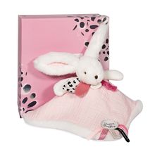 Happy Blush Doudou Pompon Rose DC3744 Doudou et Compagnie 1