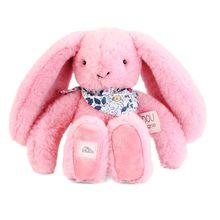 Peluche Coniglio Fleurette rosa 25 cm DC4297 Doudou et Compagnie 1