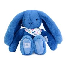 Peluche Coniglio Fleurette blu 25 cm DC4299 Doudou et Compagnie 1