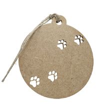Palla di Natale cane personalizzabile, legno VI-BN20 Vintiun 1