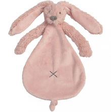 Doudou Lapin Richie Rosa Antico 25 cm HH133102 Happy Horse 1