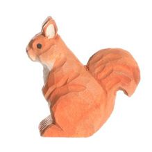 Figurina scoiattolo rosso in legno WU-40714 Wudimals 1