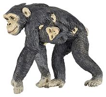 Figurina di scimpanzé e bambino PA50194 Papo 1