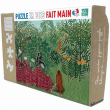 Foresta pluviale con scimmie di Rousseau K1387-50 Puzzle Michèle Wilson 1