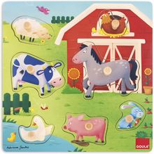 La fattoria delle mamme e dei bambini con puzzle GO53040 Goula 1