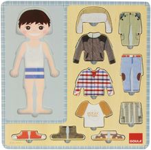 Il puzzle del ragazzo e i suoi vestiti GO53109-4045 Goula 1
