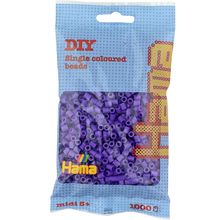 Sacchetto di 1000 perline di plastica Midi Porpora HAMA-207-07 Hama 1