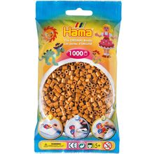 Sacchetto di 1000 perline di plastica Midi Marrone chiaro HAMA-207-21 Hama 1