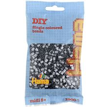Sacchetto di 1000 perline di plastica Midi argento HAMA-207-62 Hama 1