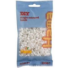 Sacchetto di 1000 perline di plastica Midi Perlato HAMA-207-64 Hama 1