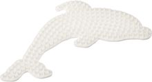Piatto delfino bianco con perline di plastica Midi HAMA-300 Hama 1