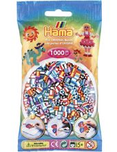 Sacchetto di 1000 perline di plastica Midi due toni HAMA-207-90 Hama 1