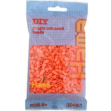 Sacchetto di 1000 perline di plastica Midi Albicocca HAMA-207-79 Hama 1