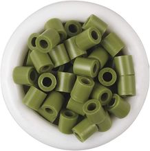 Sacchetto di 1000 perline di plastica Midi Verde oliva 207-84 Hama 1