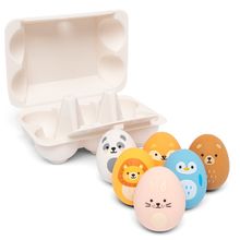 Sonagli a forma di uovo in silicone LL052-001 Little L 1