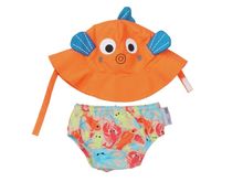 Maglia e cappello a forma di pesce (3-6M) ZOO-122-010-007 Zoocchini 1