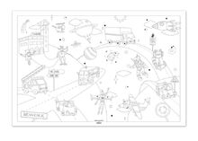 Poster da colorare Space crossing XL LTPOS-GMG03 Label'Tour Créations 1