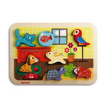 Puzzle 3D di animali domestici J07024-3295 Janod 1