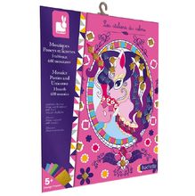 Mosaici Pony e Unicorni J07957 Janod 1