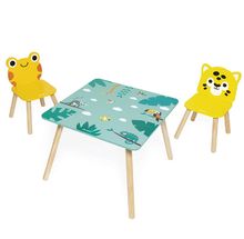 Tavolo e sedie per bambini Tropik J08273 Janod 1