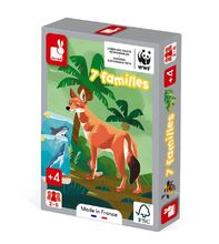 Gioco delle 7 famiglie Il regno animale J08634 Janod 1