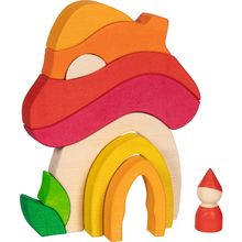 Gioco di costruzione Casa fungo GK58359 Goki 1